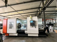 Tour à fileter CNC robuste QK1338 22kW pour le filetage de tuyaux pétroliers et gaziers