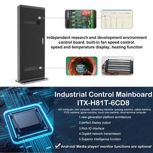 Pantalla táctil capacitiva para exteriores, Lcd independiente, 32, 55 pulgadas, ip65, equipo de publicidad, señalización Digital para estación de Gas - Product Image 5