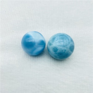 Piedra Preciosa Decorativa, Cristal Curativo, Venta al por Mayor, Esferas de Larimar Natural Talladas a Mano, Pulimentadas, Azules, 1-3cm, Tendencia de Moda, Ángel - Product Image 5