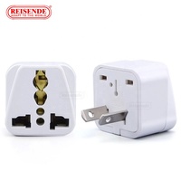Steker Adaptor daya Universal UK/US/EU ke AU Australia NZ 2 Pin Travel Adaptor daya steker stopkontak dinding