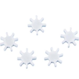 Rotor de Agitador Magnético de Laboratorio de PTFE, Forma de Flor de Ciruelo, Torx, Octagonal, en Forma de Sol - Product Image 2