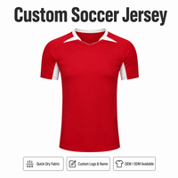 Conjunto de Uniforme de Fútbol Personalizado de Alta Calidad, Ligero, Transpirable y de Secado Rápido, para Entrenamiento