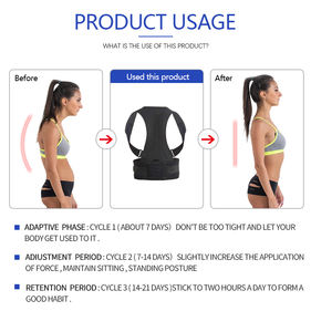 Correcteur de Posture Magnétique de Soutien du Dos et des Épaules Ceinture Orthopédique Anti-Douleur Personnalisée en Gros - Product Image 5