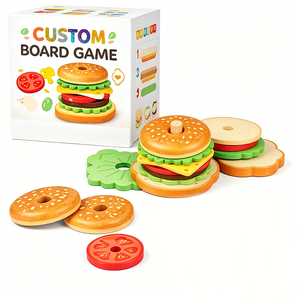 Vietnam OEM Board Game Manufacturer Custom Portable Wooden Board Game Set Factory Wholesale Educational Game for Kids - Product Image 3