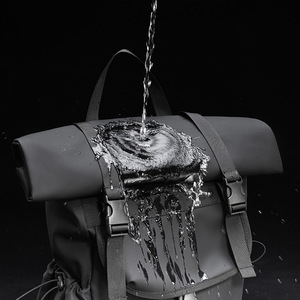Cross-border Custom Europe expansion: large-capacity roll-top travel <b>backpack</b>, short-trip roll-top shoulder bag - Product Image 3