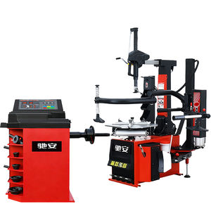 Machine à changer les <span class=keywords><strong>pneus</strong></span> de voiture et équilibreuse combinées, 24 pouces, mobile, avec colonne inclinable, pour vélos - Product Image 1