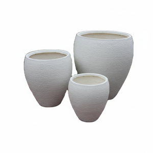 2025 jardineras modernas grandes de fibra de vidrio para exteriores diseño elegante con motivo floral para plantas de árboles de flores - Product Image 1