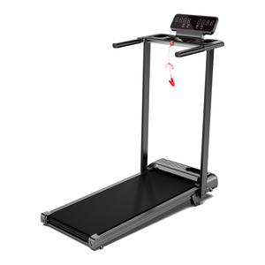 YUNPAO Nueva Mini Caminadora Doméstica con Pasamanos y Pantalla LCD Dual, Máquina para Caminar Plegable con Inclinación - Product Image 6