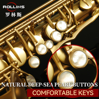 Bare Copper Process Manufacturer Wholesale Retail Professional High Grade Eb Woodwind Instrument X7-II Alto Saxophone