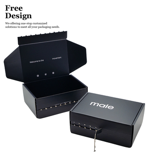 Caja <span class=keywords><strong>de</strong></span> Envío Corrugada con Logotipo Personalizado, Tira <span class=keywords><strong>de</strong></span> Cierre, Tira Adhesiva para Envíos Comerciales, Caja <span class=keywords><strong>de</strong></span> Correo Autosellable - Product Image 1