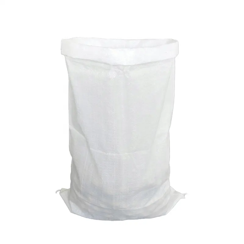 도매 50kg 플라스틱 pp 짠 자루 새로운 빈 쌀 가방 pp 짠 맥주 가방