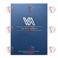 Carpeta de Presentación Personalizada con Logotipo, Tamaño A4/A5, con Bolsillo, para Oficina, Garantía de Calidad