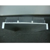 Radiateur en aluminium extrudé haute performance pour dissipateur thermique d'onduleur IGBT, usinage CNC sur mesure