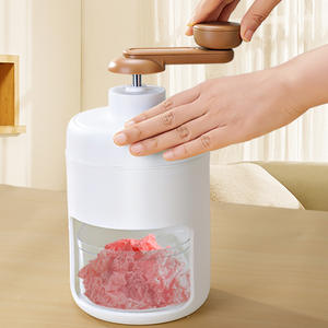 Máquina de Conos de Nieve Portátil para el Hogar, Libre de BPA, con Manivela, para Hacer Hielo Raspado - Product Image 3