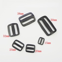 Регулируемые пряжки Tri Glide из POM на заказ, разные цвета в наличии, прочные, для сумок, размеры 15 мм, 20 мм, 25 мм, 32 мм, 38 мм, 50 мм, для рюкзаков