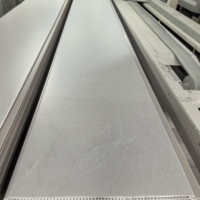 Panneaux de revêtement de plafond en PVC de qualité supérieure, noir brillant argenté, en Chine