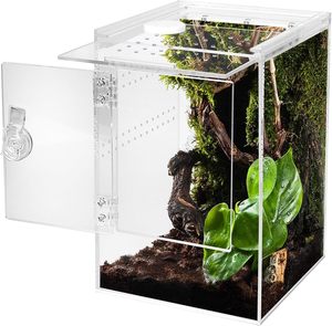 Custom Designed Rectangular Acrylic Reptile Enclosures Available Various Sizes for Reptiles <b>Small</b> Pets. - Product Image 1