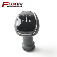 Automatique pour Chevy Cruze Chevrolet AVEO Spark Sonic Sail Trax Montana 5 vitesses chrome noir couvercle de pommeau de levier de vitesse manuel