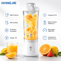 Mixeur Portable Personnalisé avec Logo d'Usine, Tasse à Jus Rechargeable USB, Mini Mixeur à Smoothies aux Fruits, Mixeur Personnel Multifonction