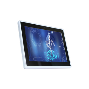 Bán buôn không quạt công nghiệp <span class=keywords><strong>10</strong></span>.1 inch máy tính bảng Rockchip 3288 CPU RJ45 cổng 1920*1200 Màu Đỏ industrtial AIO <span class=keywords><strong>PC</strong></span> - Product Image 1