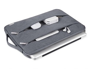 Étui pour <span class=keywords><strong>ordinateur</strong></span> <span class=keywords><strong>portable</strong></span> en polyester de haute qualité Compatible Macbook Pro Surface Book <span class=keywords><strong>HP</strong></span> Tablettes avec poignée pratique pour l'école - Product Image 5