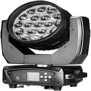 Luci a LED natalizie 19*15W Bee Eye K10 LED testa mobile con Zoom