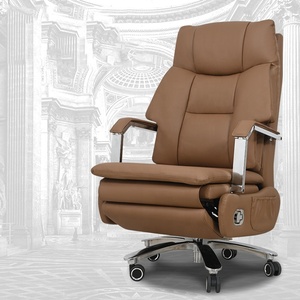 High-end Smart Leather Electric boss <strong>Chair</strong> Office Computer <strong>Chair</strong> Massage Reclining Home <strong>Study</strong> <strong>Chair</strong> - Product Image 6