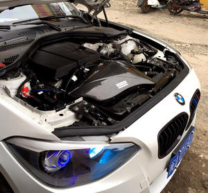 Entrada de aire de coche de fibra de carbono EDDY para <span class=keywords><strong>BMW</strong></span> 116i <span class=keywords><strong>118i</strong></span> 316i F20 F21 F30 <span class=keywords><strong>3</strong></span> <span class=keywords><strong>cilindros</strong></span> N13B16 motor 12-15 - Product Image 6