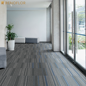 Goedkope Luxe Verwijderbare Dikke Commerciële Bitumen Pp In Elkaar Grijpende Gesneden Stapel Hotel Kantoor Huis Vloer Vierkanten Tapijt Tapijttegels 50X50 - Product Image 4