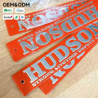 Placa de Identificación de Aluminio Personalizada con Grabado en Relieve para Personal de Seguridad