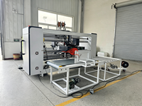 Máquina de Coser Cajas de Cartón Corrugado Semiautomática de Alta Velocidad Industrial de 2500-4000 mm con Servoeléctrico para 600 Clavos