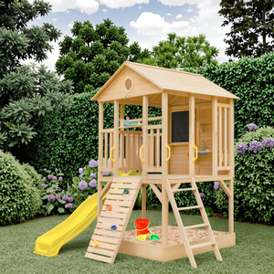 Commercio all'ingrosso moderno e personalizzato giardino di casa all'aperto parco giochi in <span class=keywords><strong>legno</strong></span> per <span class=keywords><strong>bambini</strong></span> casa con scivolo per <span class=keywords><strong>bambini</strong></span> - Product Image 5