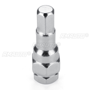 Llave de tuercas hexagonal de 62 mm y 6 puntas con ranuras para llantas de 12 mm, adaptador de herramienta para tuercas de rueda - Product Image 3