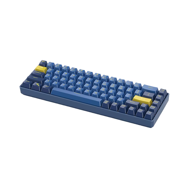 Hot-Swappable 68-Key RGB Wireless Mechanical Gaming Keyboard