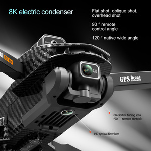 A16 Pro fotografía drones Cámara Wifi 8K GPS 4K Cámara Dual modo 3D 24 minutos vuelo batería largo alcance <span class=keywords><strong>Fpv</strong></span> Rc plegable barato - Product Image 6