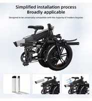Batterie au lithium pour vélo électrique pliable 36V 48V 10.4Ah 14Ah 17.5Ah DCH-006 pour Shengmilo /Electric XP/lankeleisi