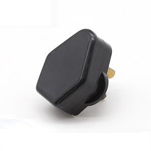 Enchufe de tres polos 10A 250V con conexión a tierra estándar, material ABS, para uso en estilo australiano y chino. - Product Image 2