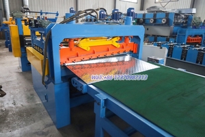 6 मिमी स्टील डायमंड पैटर्न शीट धातु के प्रतीक चेकर प्लेट भ्रूण धातु के लिए भ्रूण मशीन - Product Image 6