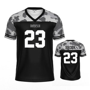 Camiseta de Flag Football OEM, Ropa Deportiva, Diseño Personalizado, Impresión Digital, Uniforme de Equipo Cómodo y Transpirable, Tallas Grandes - Product Image 5