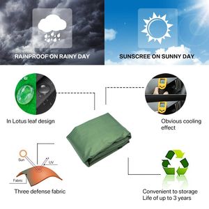 4x8m rectangulaire voile de soleil étanche <span class=keywords><strong>abri</strong></span> solaire Protection contre les intempéries jardin Gazebo auvent Anti-UV Patio balcon auvent <span class=keywords><strong>piscine</strong></span> couverture - Product Image 2