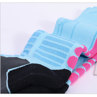 Chaussettes épaisses rembourrées avec design de logo personnalisé pour hommes femmes basket-ball athlétique chaussettes de sport avec logo personnalisé
