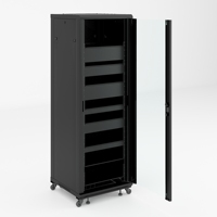 Produsen profesional Steelrix 23 inci 40U rak Server adaptor kedalaman