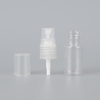 Livraison rapide, flacon pulvérisateur en plastique transparent de 10 ml, petite capacité, vide, pour liquide