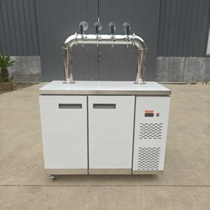 Carrito dispensador de <span class=keywords><strong>cerveza</strong></span> de 120L de grado restaurante con ruedas (acero inoxidable) - Product Image 4