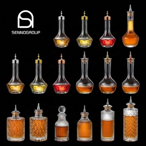 Herramientas de Bar, <span class=keywords><strong>botella</strong></span> amarga Vintage con tapa de acero inoxidable, accesorios de barra profesional, Absinthe, venta al por mayor - Product Image 1