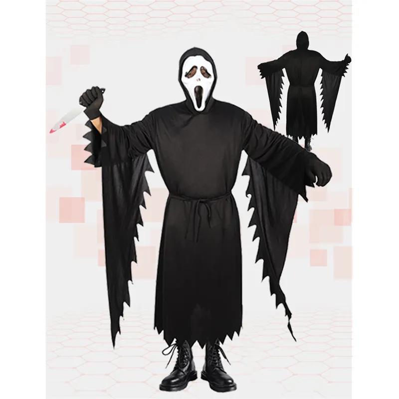 Halloween CAPE phim trang phục chết Scream trang phục kinh dị Phim Kinh Dị cosplay