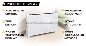 Ventilconvettore Idronico Sottile a Pavimento di Alta Qualità per Impianto a Acqua per Raffrescamento e Riscaldamento - Product Image 2