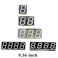 CE RoHS Ultraflaches 2mm FND 7-Segment SMD LED Digital-Poster für Innenräume, Einzelhandelsgeschäfte, OEM SDK Display, 130mcd Helligkeit, 2 Jahre Garantie