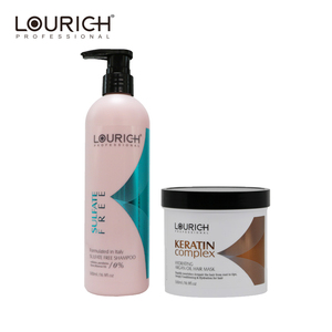 LOURICH-aceite de argán de 500ml, champú orgánico de fórmula <span class=keywords><strong>herbal</strong></span>, <span class=keywords><strong>sin</strong></span> esencias de hierbas, champú <span class=keywords><strong>sin</strong></span> sulfato - Product Image 3