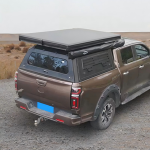 Carpa de Techo Rígida Impermeable de Apertura Rápida, Carpa de Techo Plegable con Soporte Diagonal <span class=keywords><strong>para</strong></span> Vehículos Todoterreno y Campamentos al Aire Libre - Product Image 2